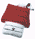 Kissen, Haus m. Snoopy, ca. 43cm, rot / weiss / schwarz, Velours
