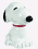 Spardose, Snoopy sitzend, ca. 26cm, Porzellan